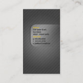 Metal Grunge Visitekaartje (Achterkant)