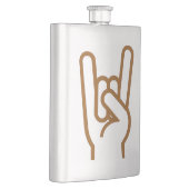 Metal Hand Heupfles (Rechts)