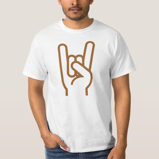 Metal Hand Tee Shirt (Voorkant)
