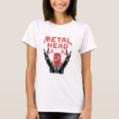 Metal Head Funny Welder Welding Helmet T-shirt (Voorkant)