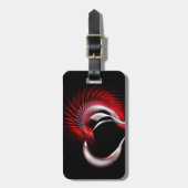 Metal Heart Bagagelabel (Voorkant verticaal)