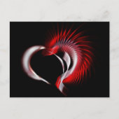 Metal Heart Briefkaart (Voorkant)