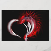 Metal Heart Briefpapier (Voorkant)