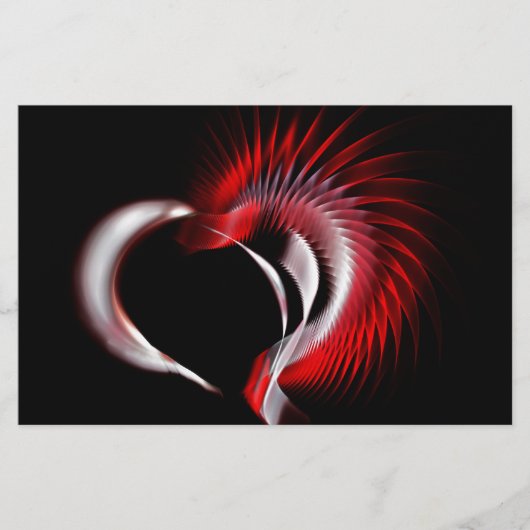 Metal Heart Briefpapier (Voorkant)