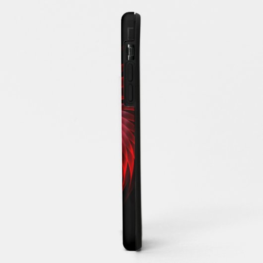 Metal Heart Case-Mate iPhone Case (Achterkant/links)