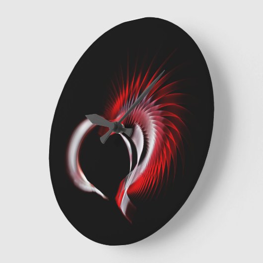 Metal Heart Grote Klok (Hoek)