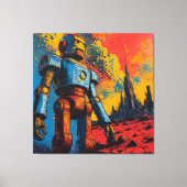 METAL HEART IRON MAN-19 CANVAS AFDRUK (Voorkant)