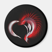 Metal Heart Magneet (Voorkant)