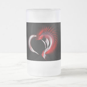 Metal Heart Matglas Bierpul
