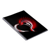 Metal Heart Notitieboek (Rechterzijde)