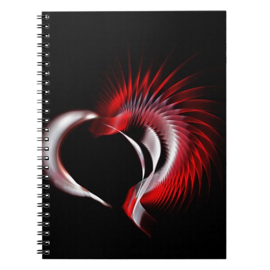 Metal Heart Notitieboek (Voorkant)