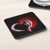 Metal Heart Onderzetter (Linkerzijde)