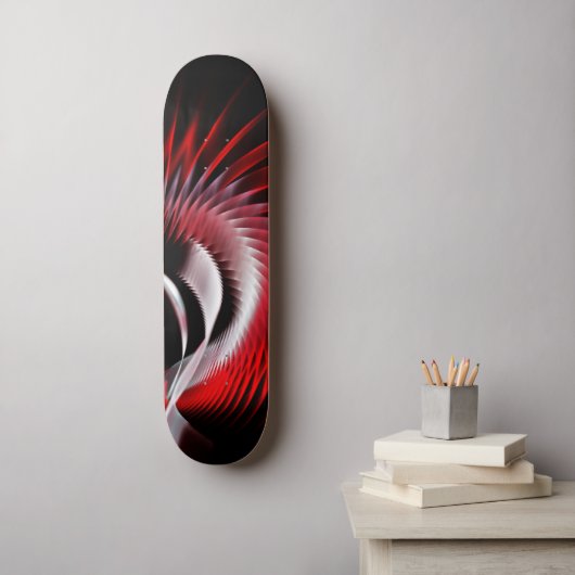 Metal Heart Persoonlijk Skateboard (Muurkunst)