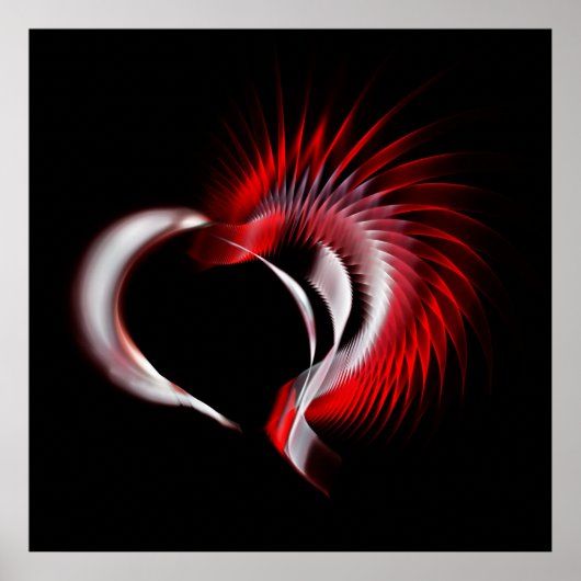 Metal Heart Poster (Voorkant)