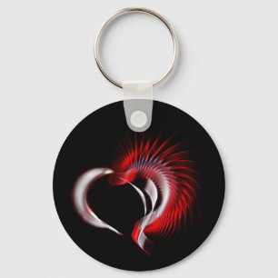 Metal Heart Sleutelhanger