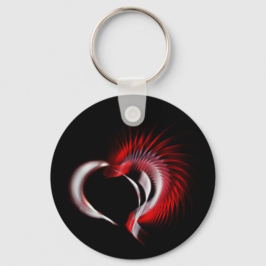 Metal Heart Sleutelhanger (Voorkant)
