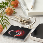 Metal Heart Sleutelhanger (Voorkant Rechts)