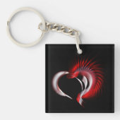 Metal Heart Sleutelhanger (Voorkant)