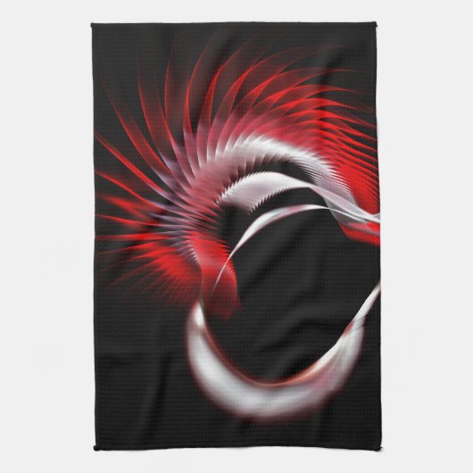 Metal Heart Theedoek (Verticaal)