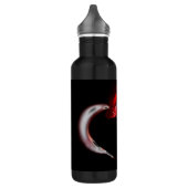 Metal Heart Waterfles (Links)