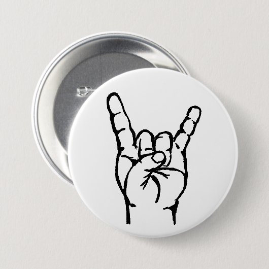 Metal Horn Button (Voorkant /achterkant)