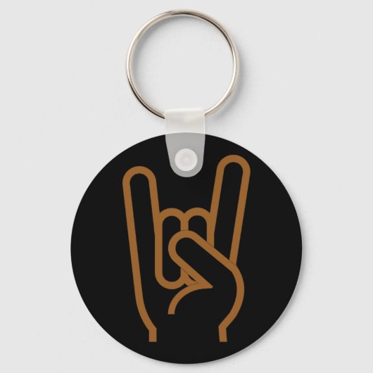 Metal Horns Sleutelhanger (Voorkant)