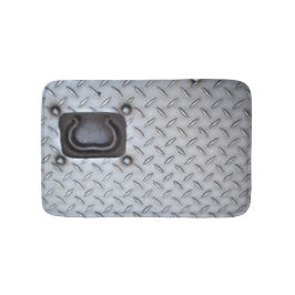 Metal Industrial look Bath Mat (klein)