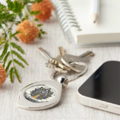 Metal Keychain (Zijkant)