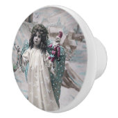 Metal Keychain Keramische Knop (Rechts)