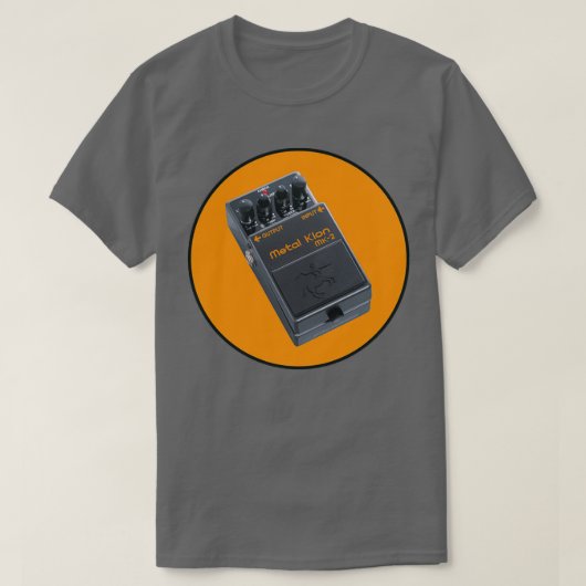 Metal Klon met centrum voor de gitaarboss T-shirt (Design voorkant)