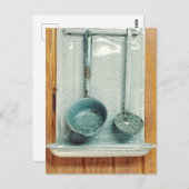  Metal Ladles Country Kitchen Briefkaart (Voorkant / Achterkant)