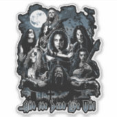 Metal Legends Die-Cut Sticker - The Dead Live On! (Voorkant)