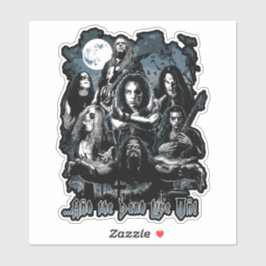 Metal Legends Die-Cut Sticker - The Dead Live On!