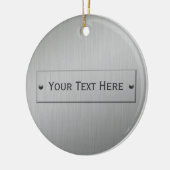 Metal Look custom ornament (Links)