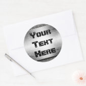 Metal Look Grunge Stickers (Envelop)