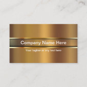 Metal Look Visitekaartjes (Voorkant)
