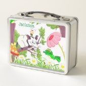 Metal Lunch Box Chick Possum Frog Lunch Dinner (Achterkant)
