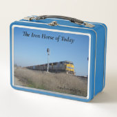 Metal Lunch Box vertelt een verhaal over het IJzer (Voorkant)