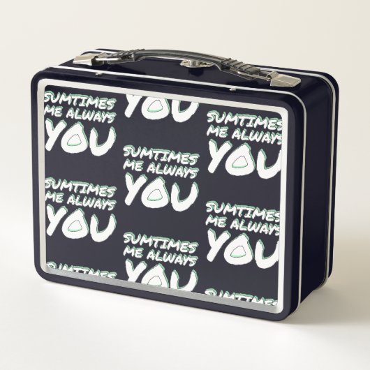 Metal Lunchbox (Achterkant)