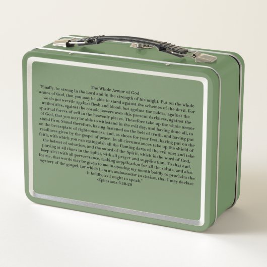 Metal Lunchbox (Achterkant)