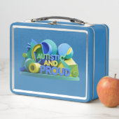 Metal Lunchbox -"Autistische en trotse metalen lun (In situ)