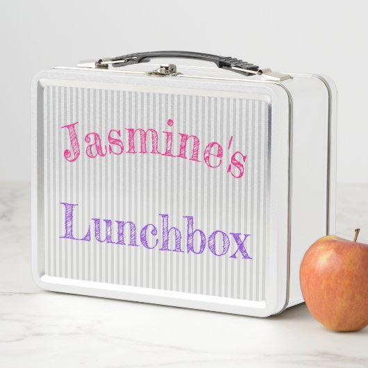 Metal Lunchbox - Gepersonaliseerd (In situ)