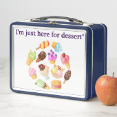 Metal Lunchbox-"Grappige Snack Lover Kinder Lunch  (In situ)