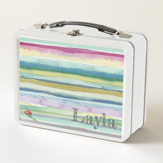 Metal Lunchbox - Lunch Time Ladybird (Voorkant)