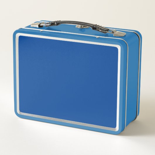  Metal Lunchbox met Classic Retro Design (Achterkant)