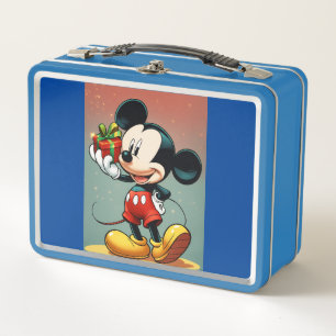  Metal Lunchbox met Classic Retro Design
