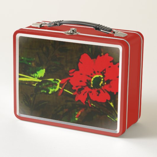 Metal Lunchbox reis hoesje ontwerp (Voorkant)