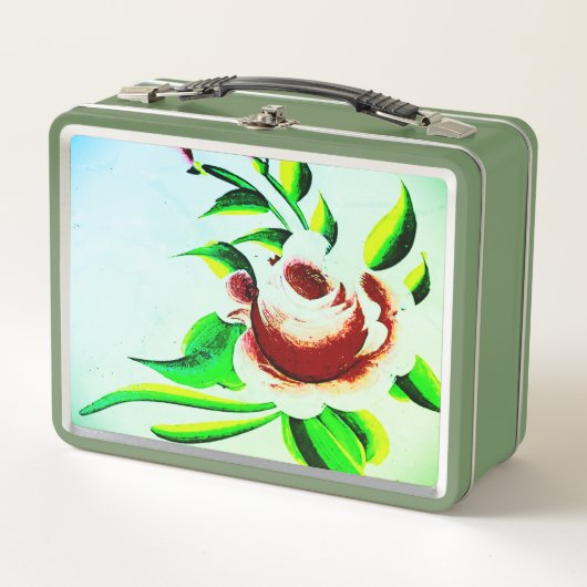 Metal Lunchbox reis hoesje ontwerp (Voorkant)