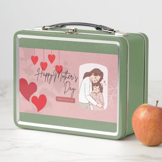 Metal Lunchbox voor Moederdag (In situ)