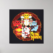 Metal Maneki Canvas Afdruk (Voorkant)